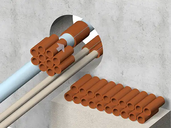 nofirno cable pipe system